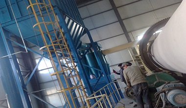 寧夏科峻建材有限公司，脫硫石膏粉生產(chǎn)線